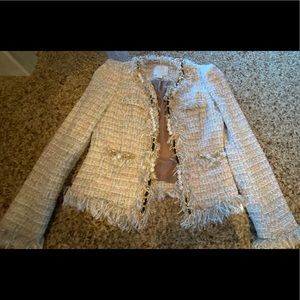 McGinn Elizabeth Tweed Jacket Nordstrom Size  4
